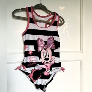 Minnie Mouse Girls Swimsuit